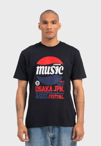 Oldskull Shirt 'Asian Osaka Music' in Black