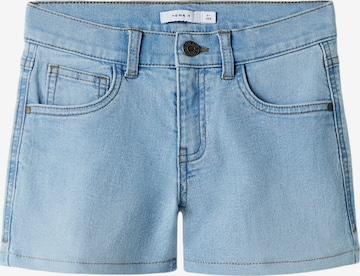 NAME IT - Vaquero 'NKFRose' en azul: frente