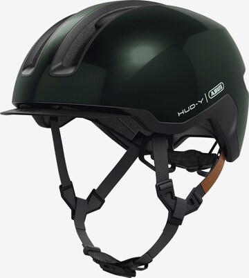 ABUS Helmet 'HUD-Y' in Green: front