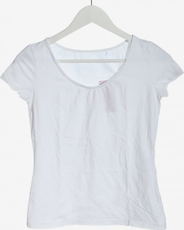 Selection Top & Shirt in M in White: front