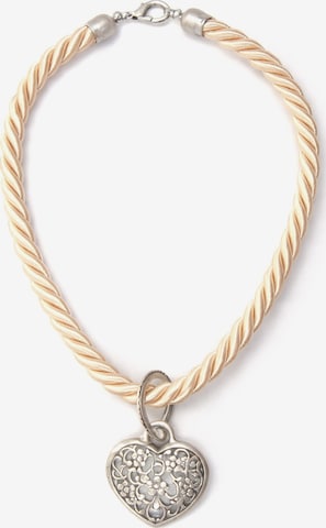 Allgäu Rebell Necklace 'Franzi' in Beige: front