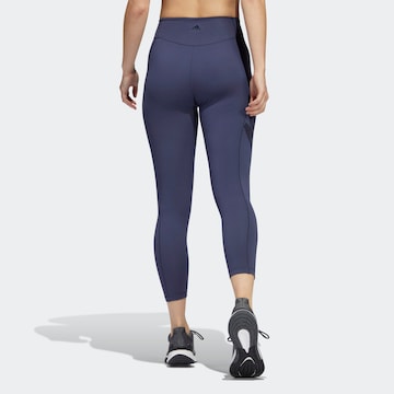 ADIDAS SPORTSWEAR Skinny Sporthose 'Studio' in Blau