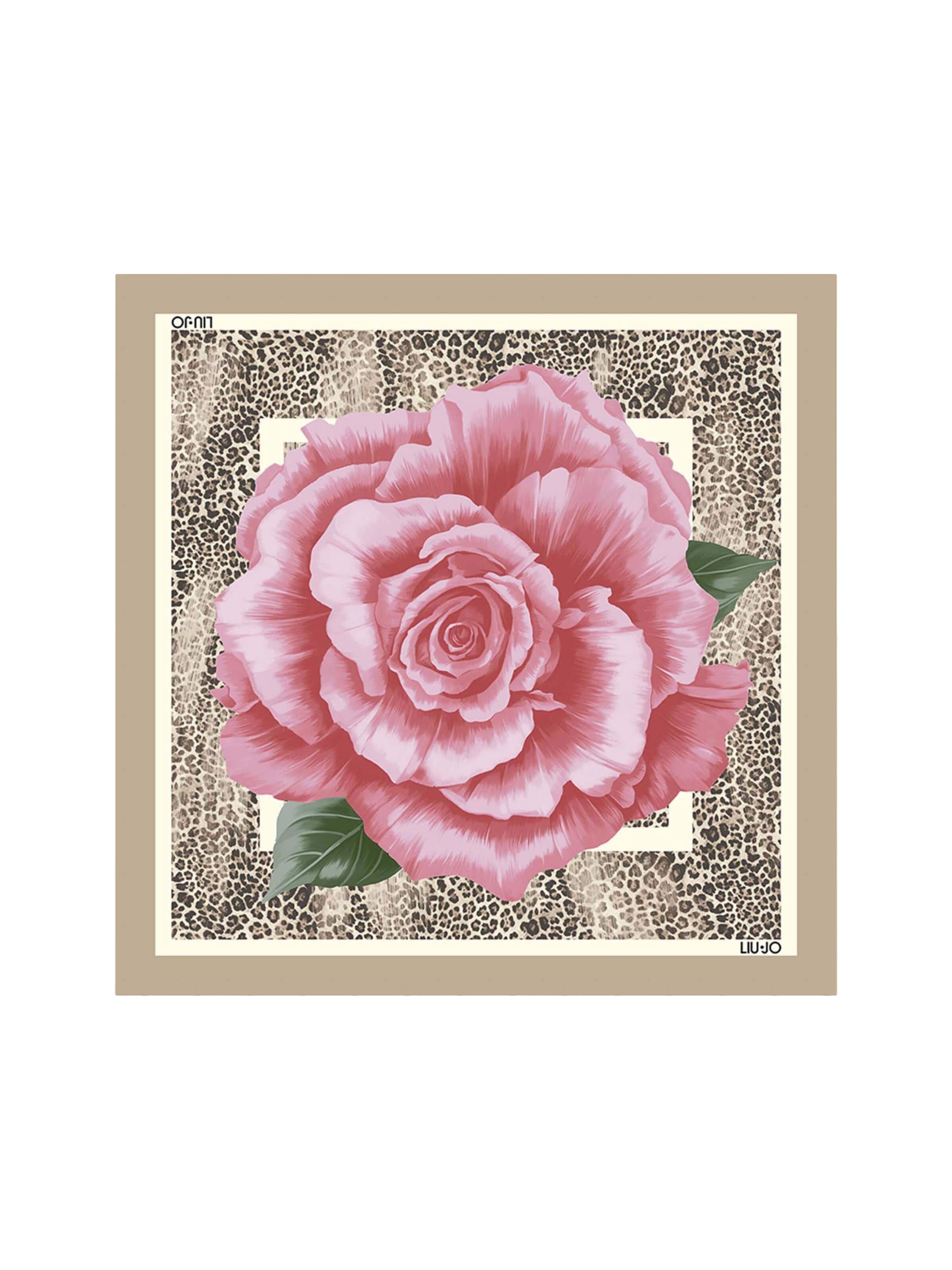 Foulard 'ECS FOULARD FLOWERS 70X70 2A6053 T2745' in One Size Liu Jo di colore rosa, Visualizzazione prodotti
