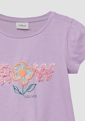 T-Shirt s.Oliver en violet