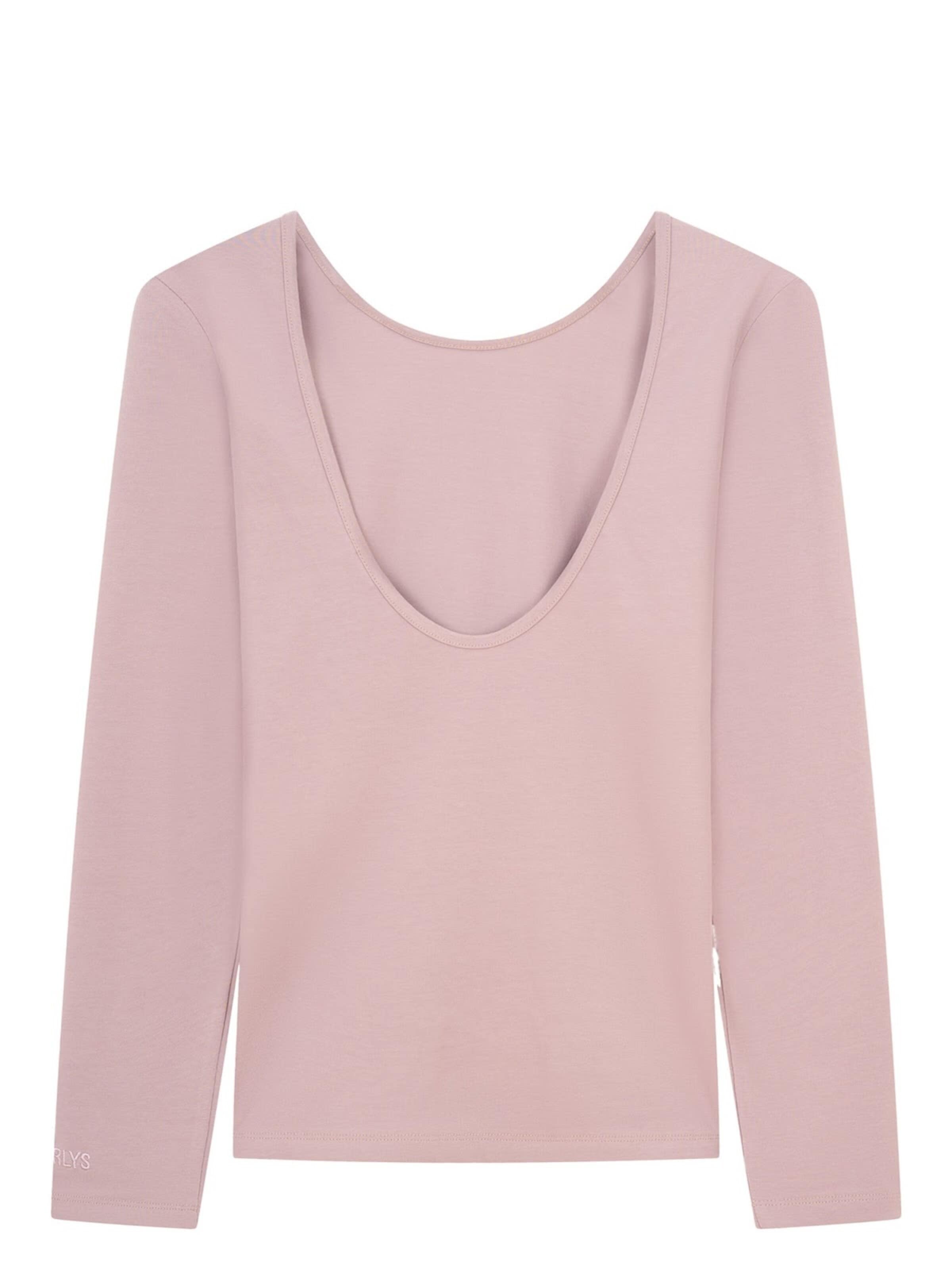 NOORLYS Shirt 'ELISE'‌‌ in Pink: Vorderseite