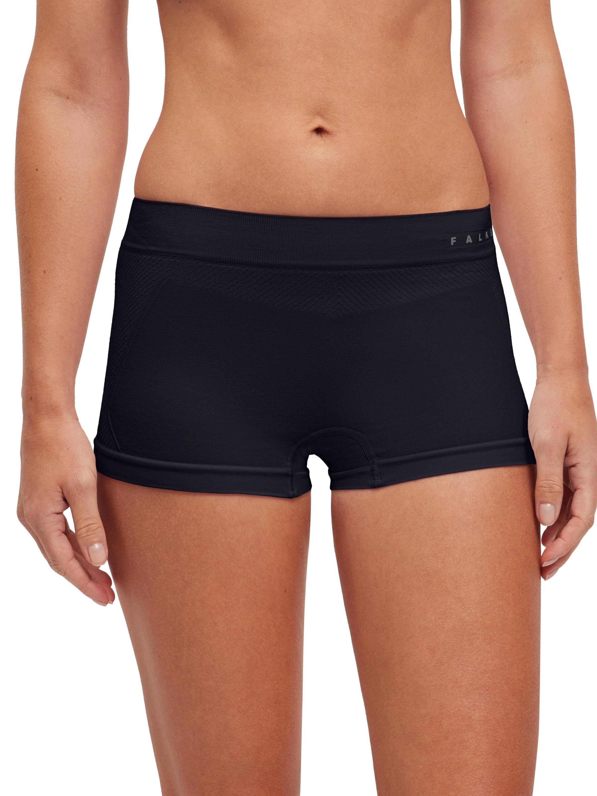 FALKE Athletic Underwear in Black: front
