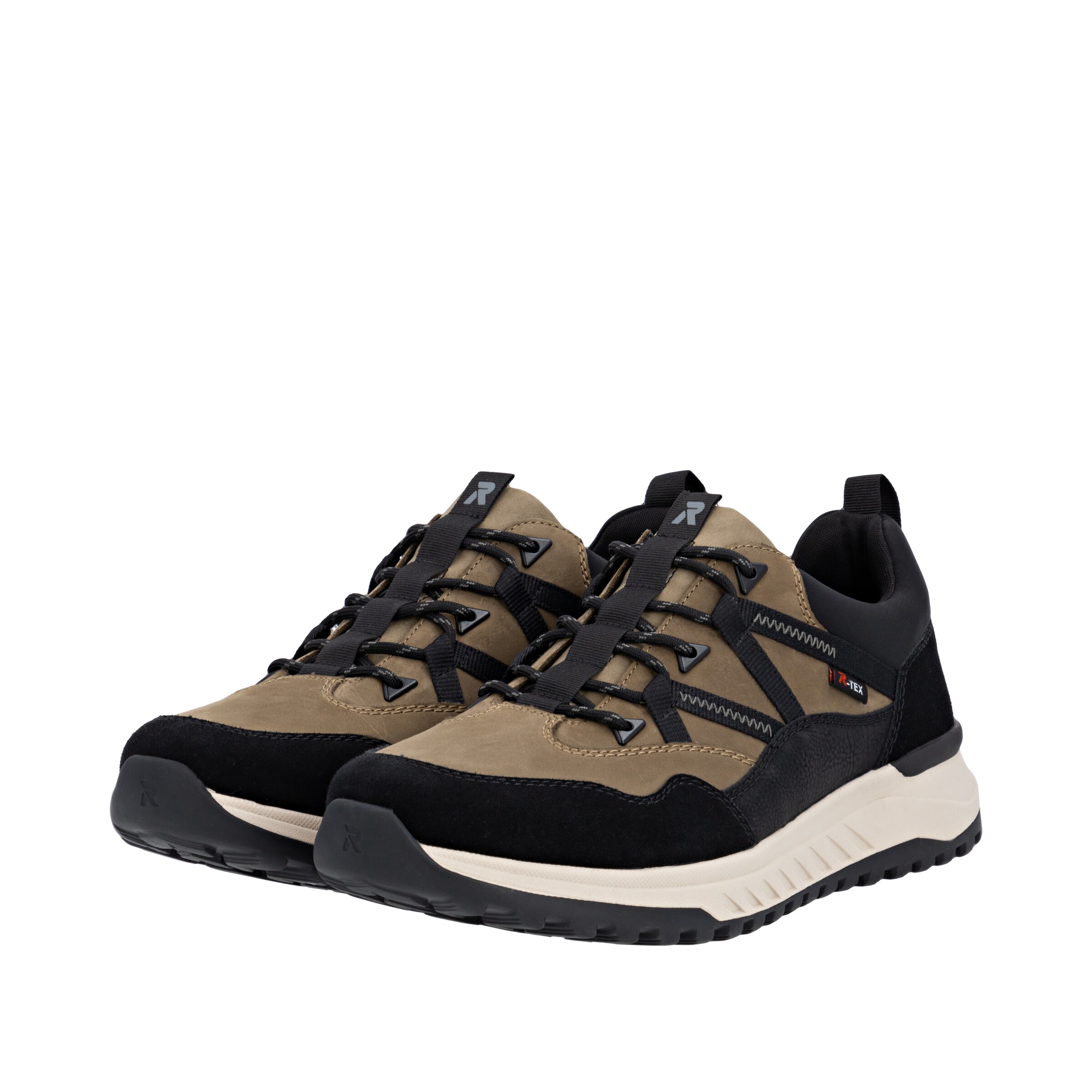 Baskets basses Rieker en marron