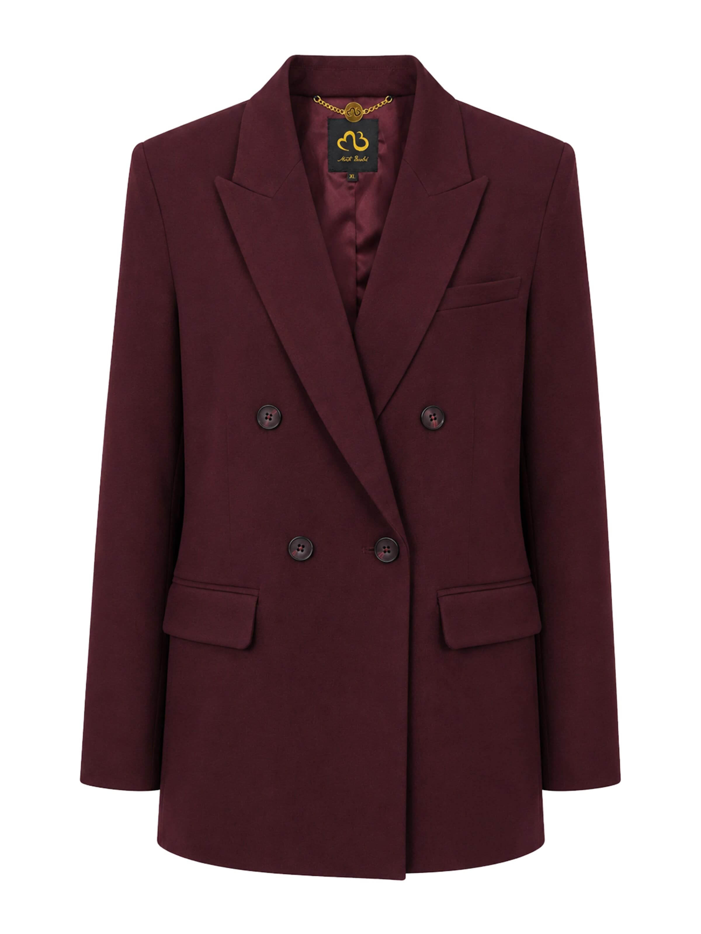 MB by Marta Buzolic Blazer i rød: forside