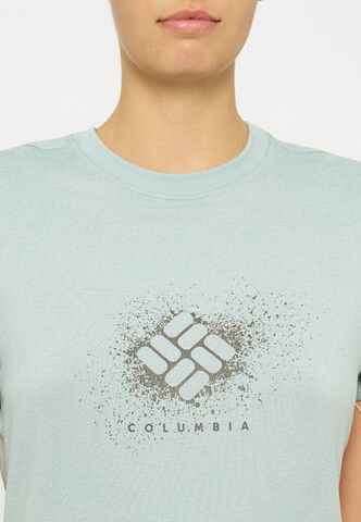 COLUMBIA Funkčné tričko 'Parsons Point' - Modrá