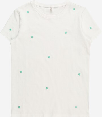 KIDS ONLY Shirt 'KETTY' in Wit: voorkant