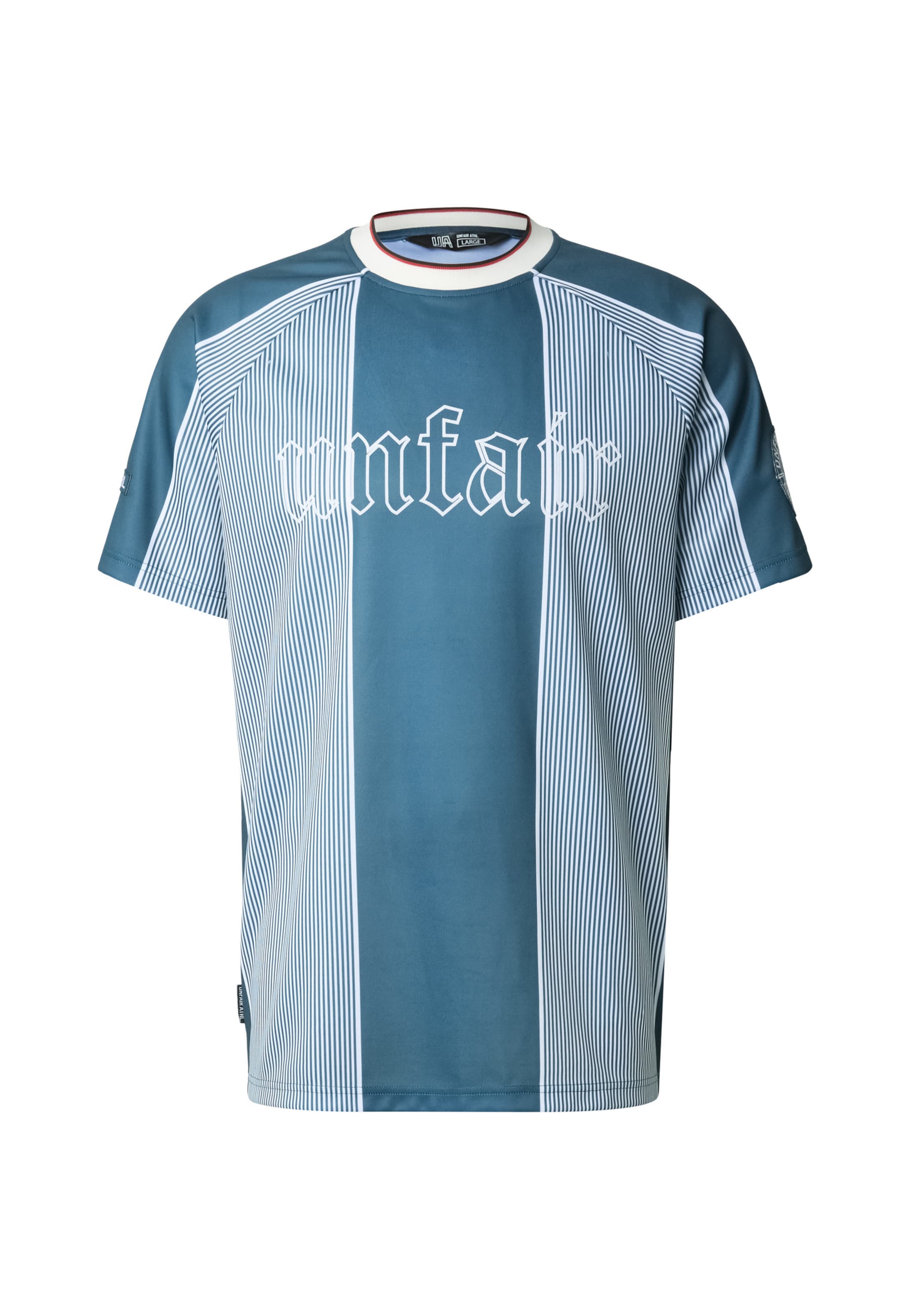 Maglietta 'Paul 96' di Unfair Athletics in verde: frontale