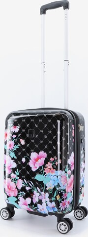 ELLE Suitcase 'Flower' in Mixed colors