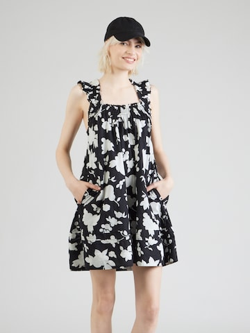 LEVI'S ® Kleit 'Meg Cotton Mini Dress', värv must: eest vaates
