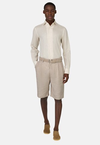 Coupe regular Chemise Boggi Milano en beige