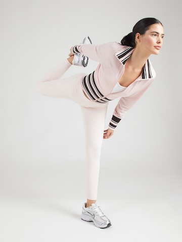 Reebok Skinny Παντελόνι φόρμας σε ροζ