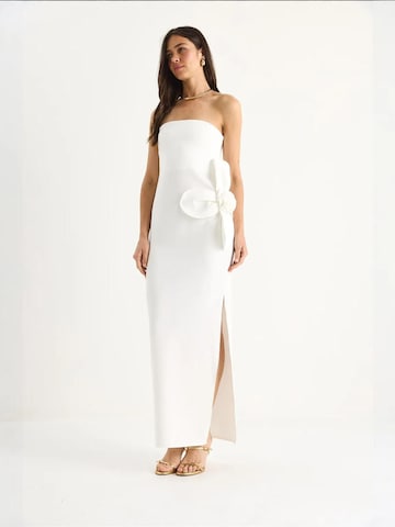 Bianco Lucci Jurk 'Maxi' in Wit