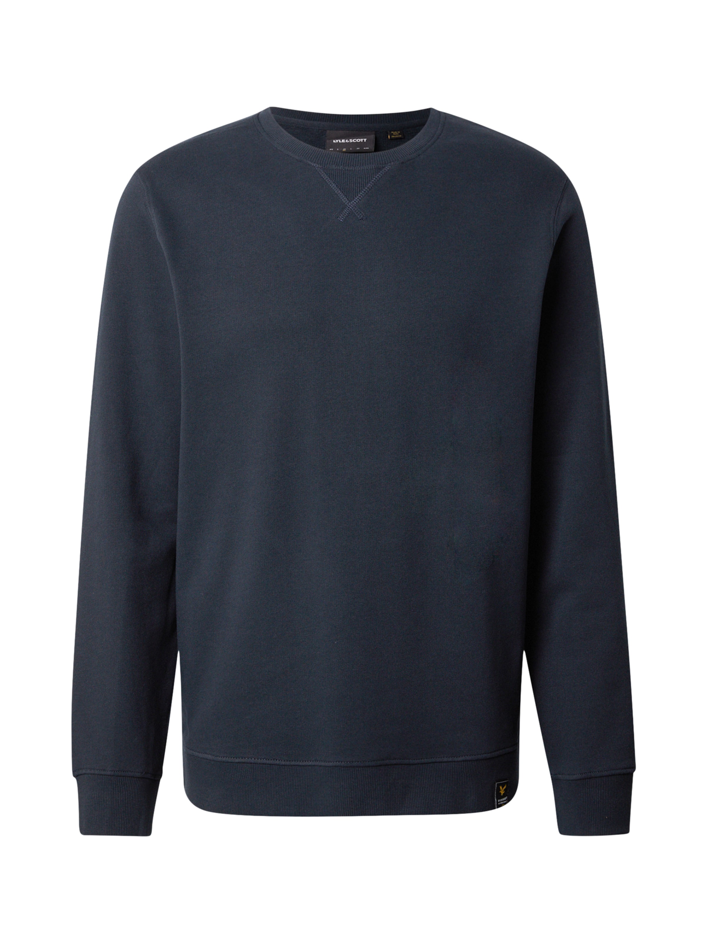 Sweat-shirt Lyle & Scott en bleu : devant