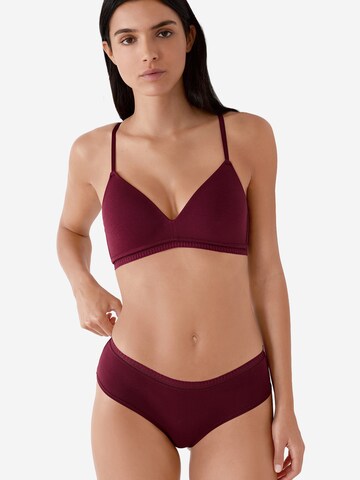 Triangolo Reggiseno 'Happily We Care' di ETAM in rosso