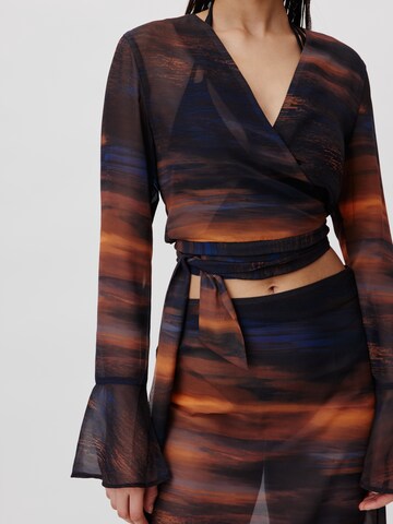 LeGer by Lena Gercke Blouse 'Flores' in Blue