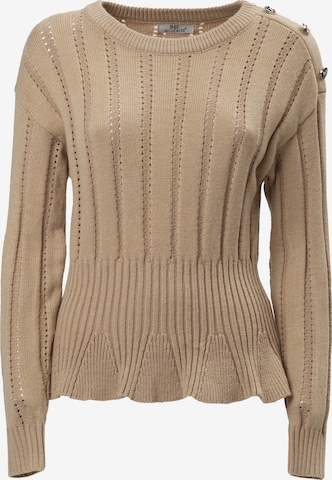 Influencer Sweater in Beige: front