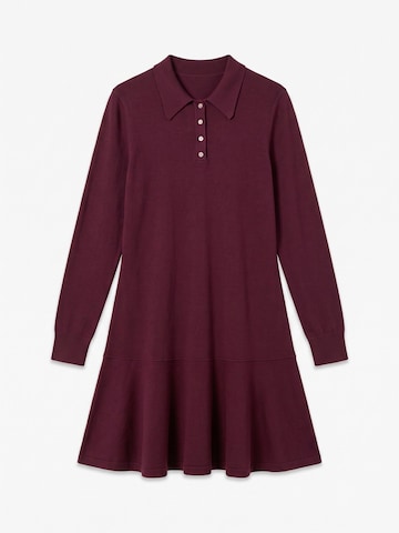 VERO MODA Knit dress 'VMMikaela' in Red
