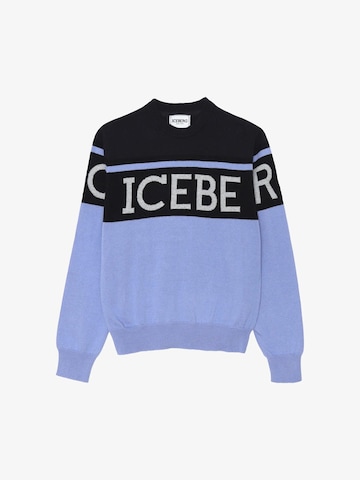 ICEBERGS Pullover 'PULL' in Blau: Vorderseite