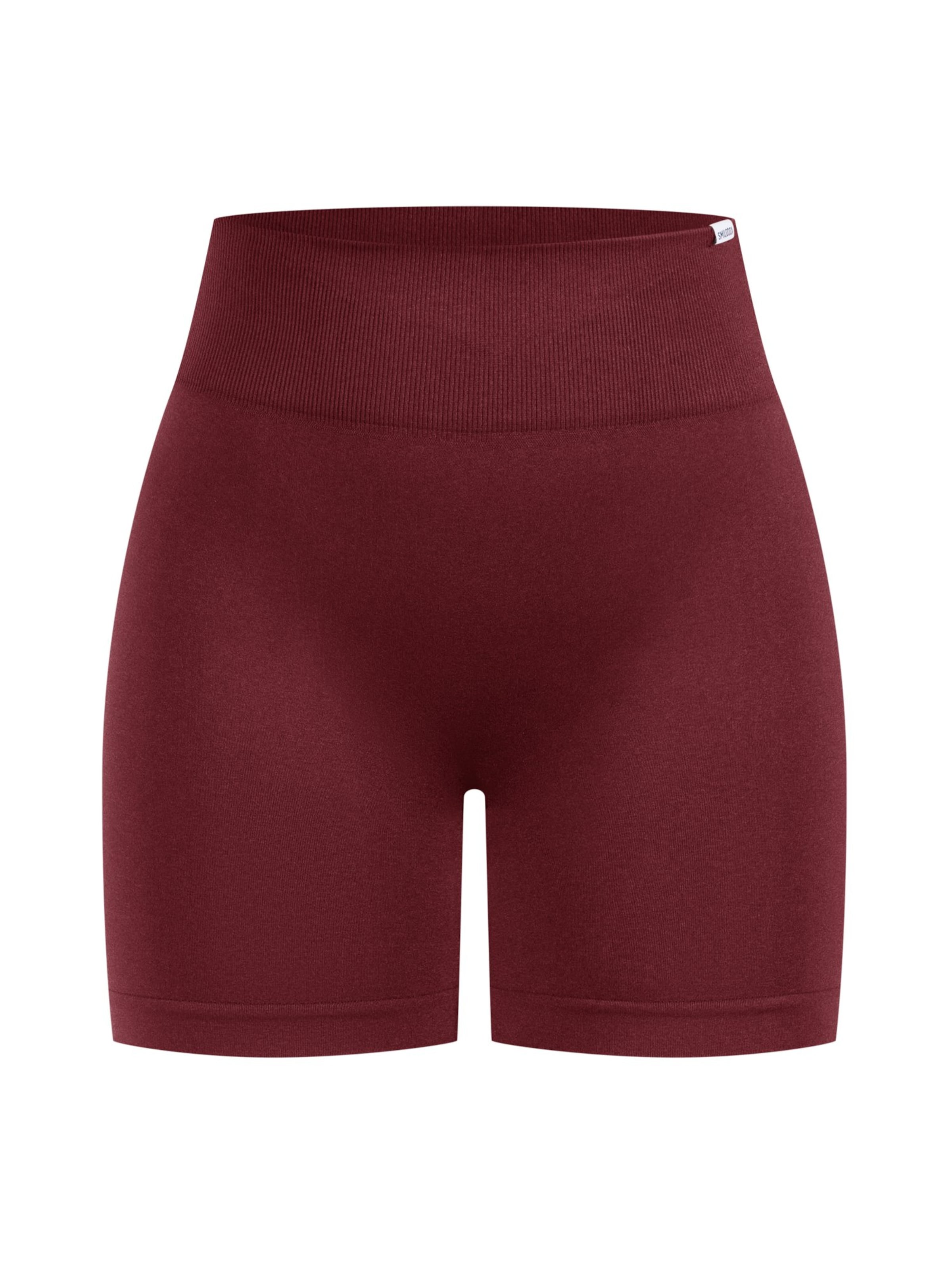 Pantalon de sport Smilodox en rouge : devant