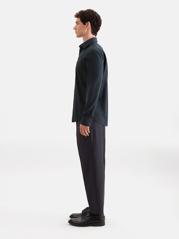 Coupe regular Chemise SEIDENSTICKER en vert