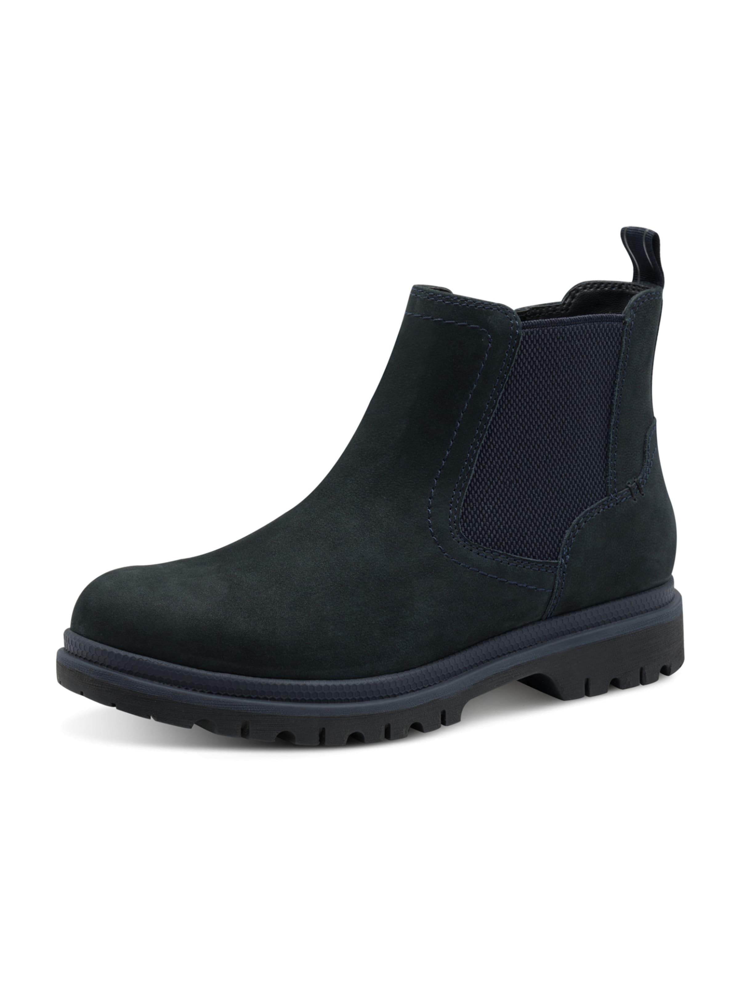 Chelsea Boots Tamaris en bleu : devant