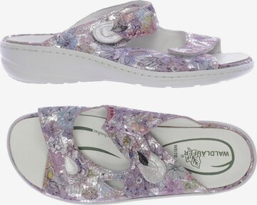 WALDLÄUFER Sandals & High-Heeled Sandals in 38 in Purple: front