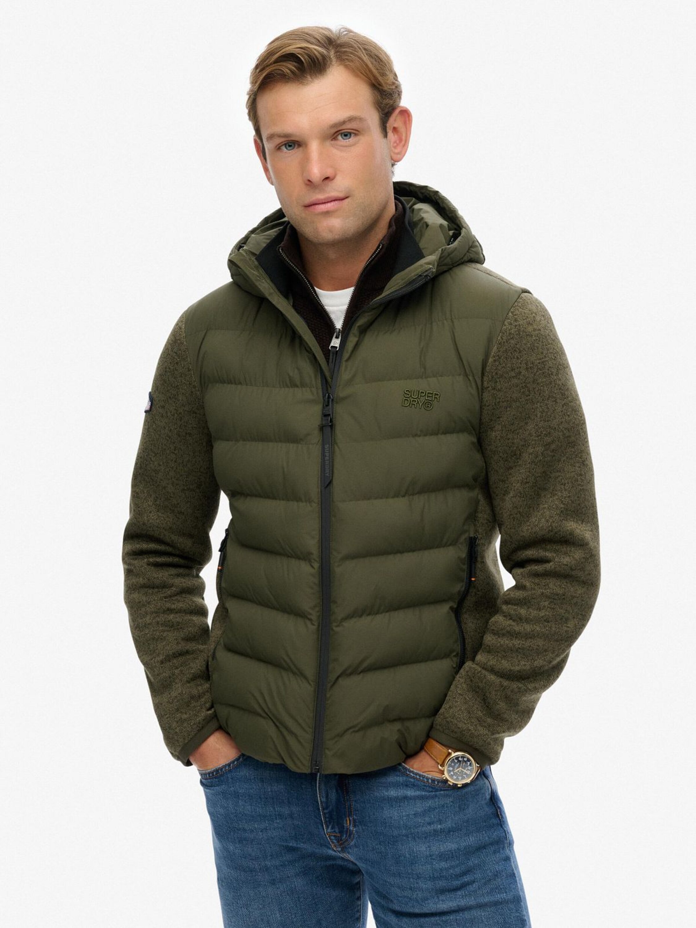 Manteau d’hiver Superdry en vert