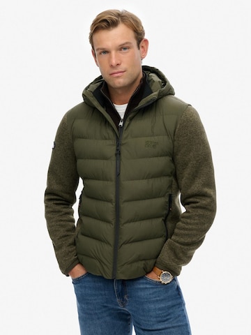 Manteau d’hiver Superdry en vert