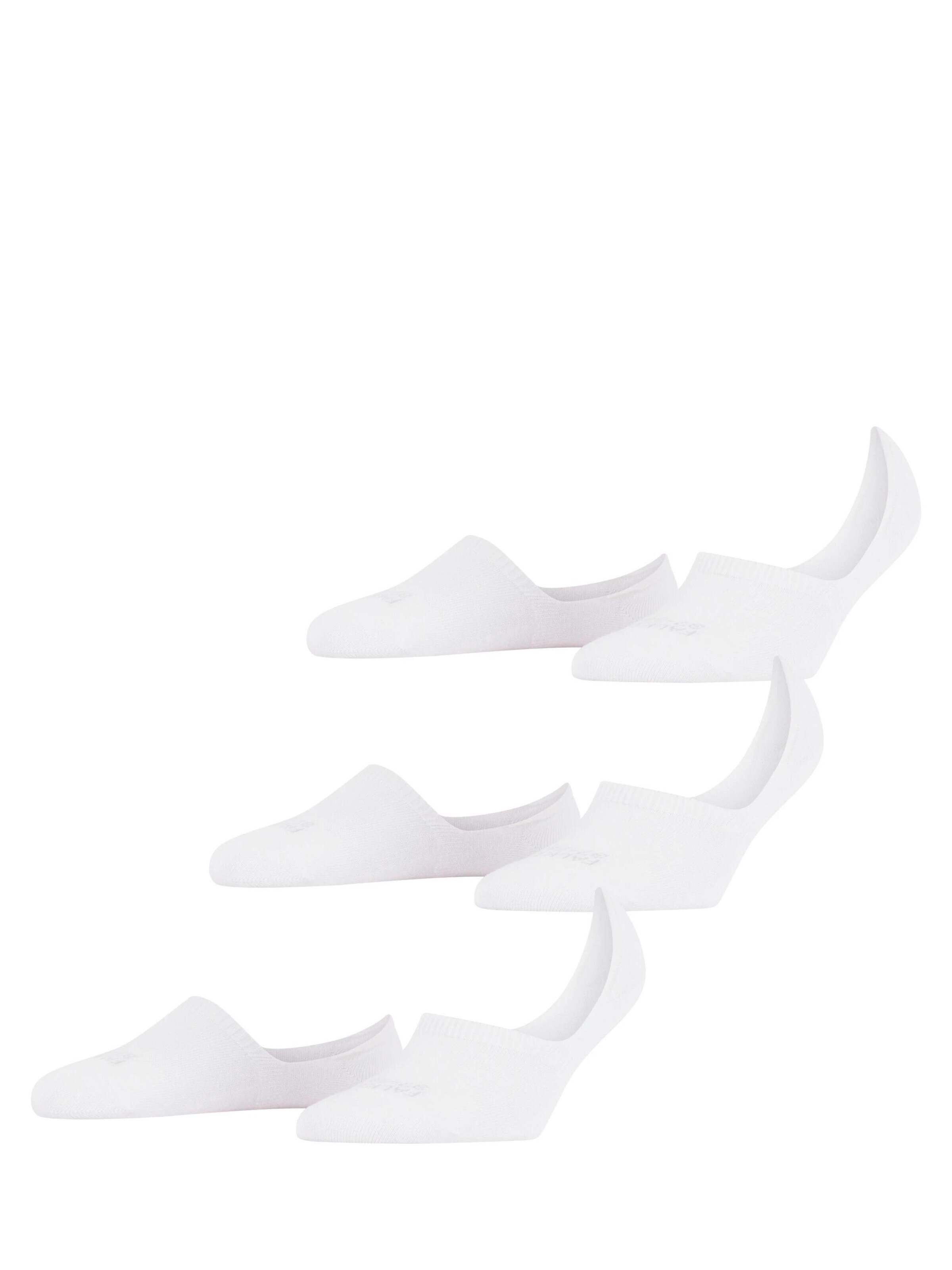 FALKE Füßlinge 'Step 3-Pack'‌‌‌‌‌‌ in Weiß: Vorderseite