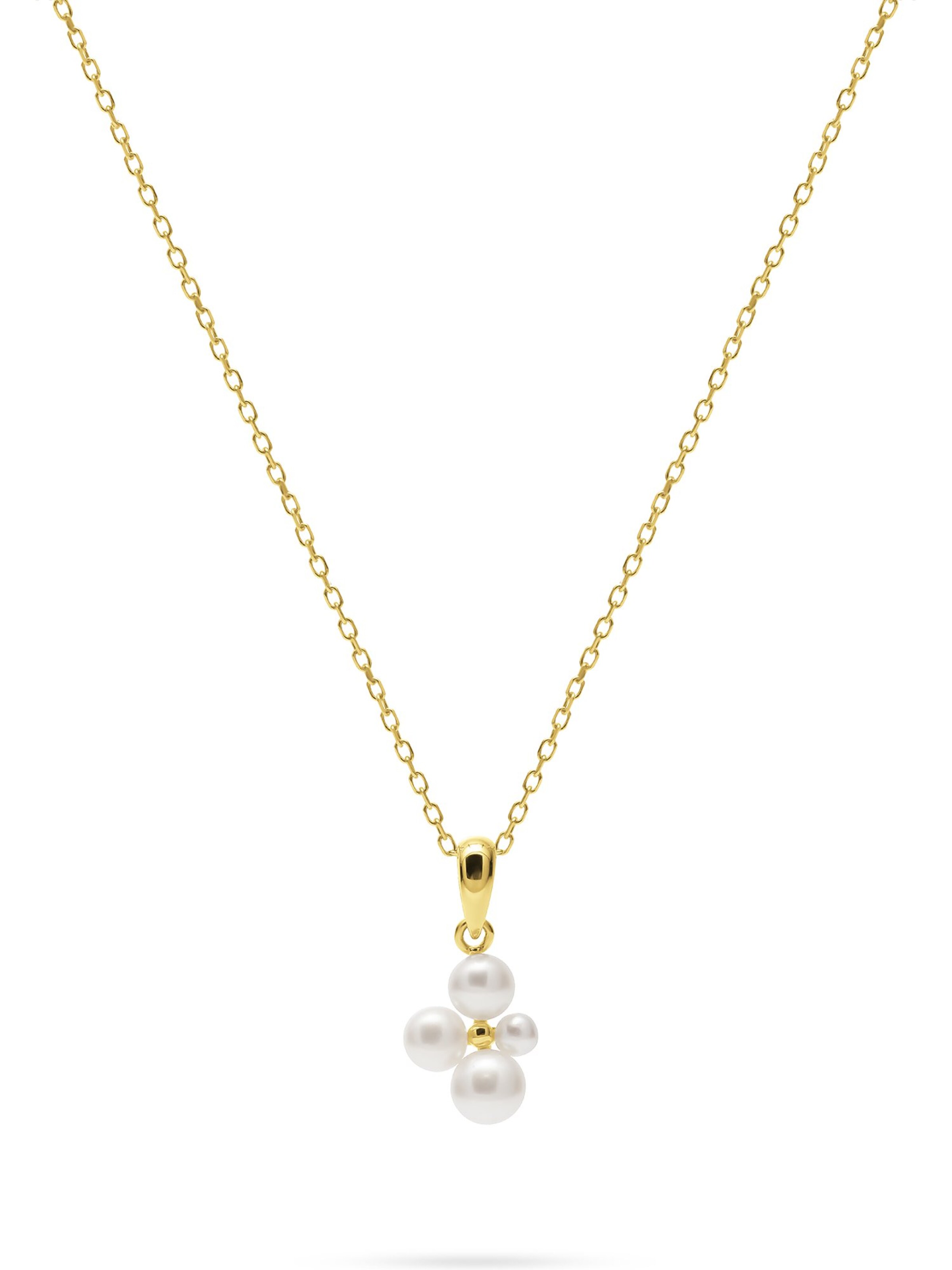 CHRIST Necklace in Gold: front