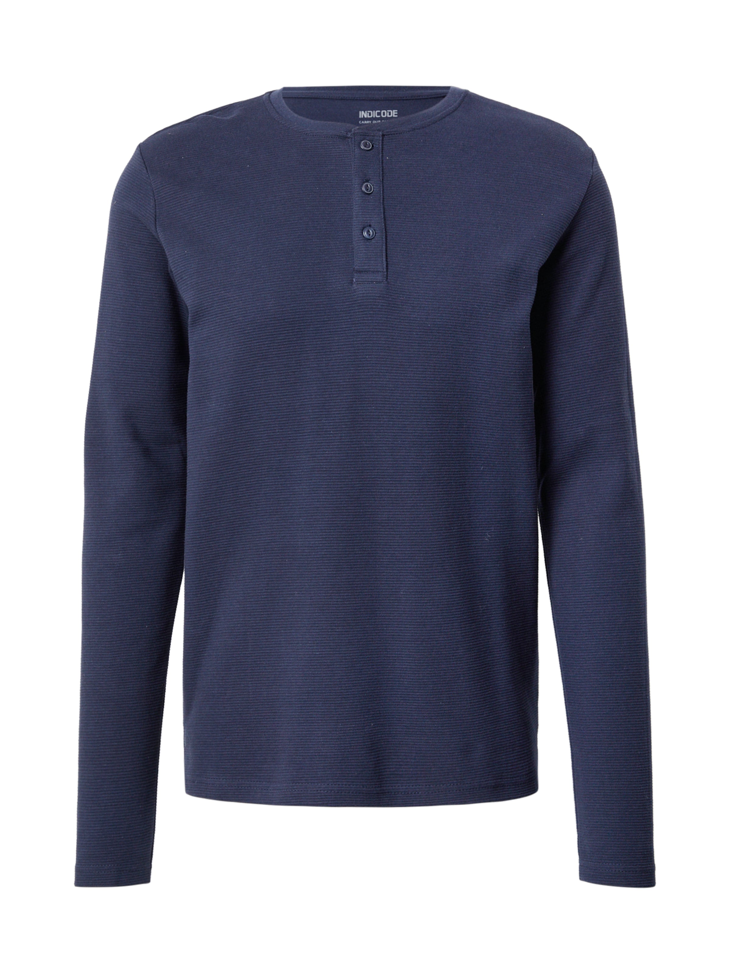 Tricou 'Erikos' de la INDICODE JEANS pe albastru: față