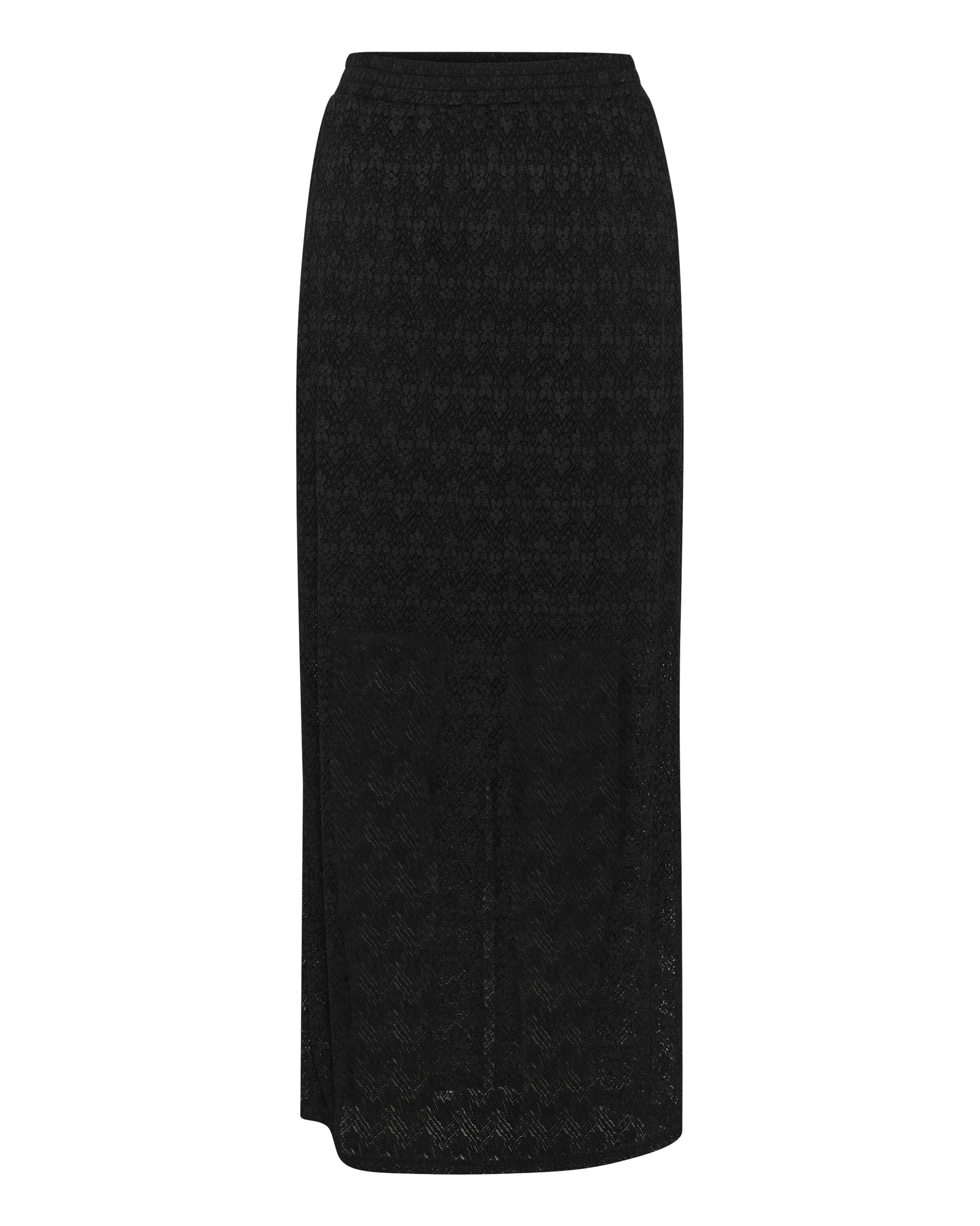 Kaffe Skirt in Black: front