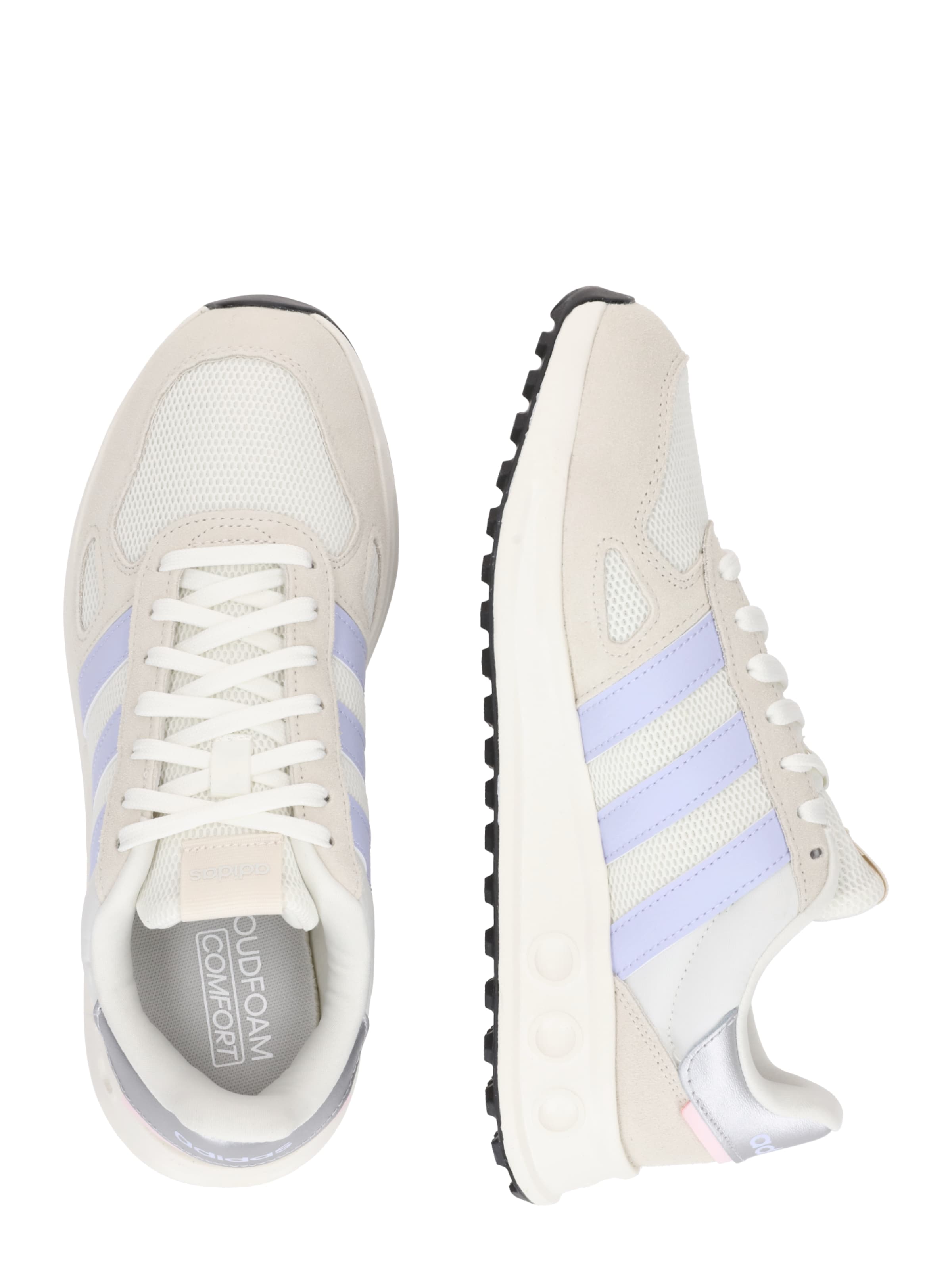 Baskets basses 'Run 84' ADIDAS SPORTSWEAR en blanc