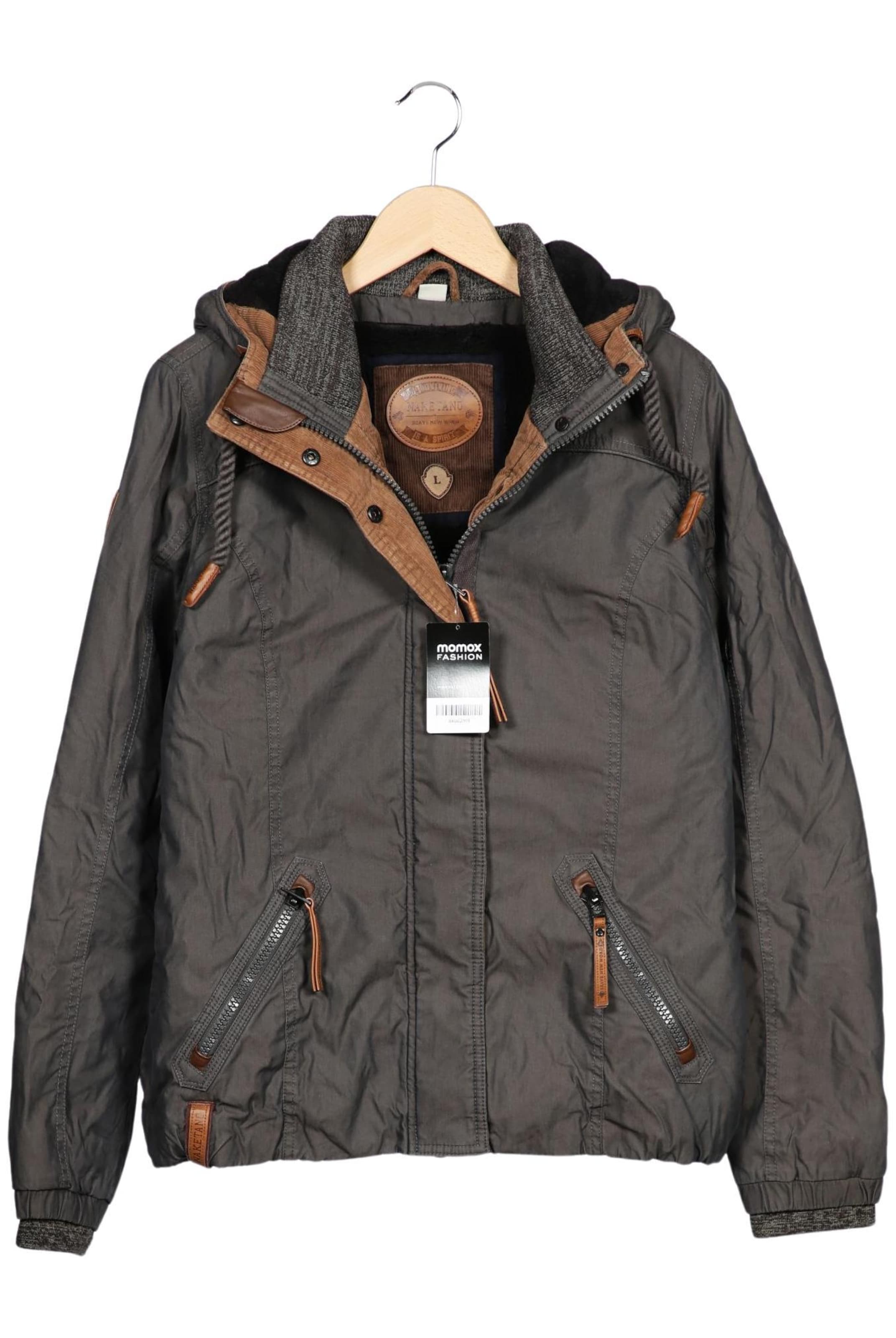 naketano Jacket & Coat in L in Grey: front