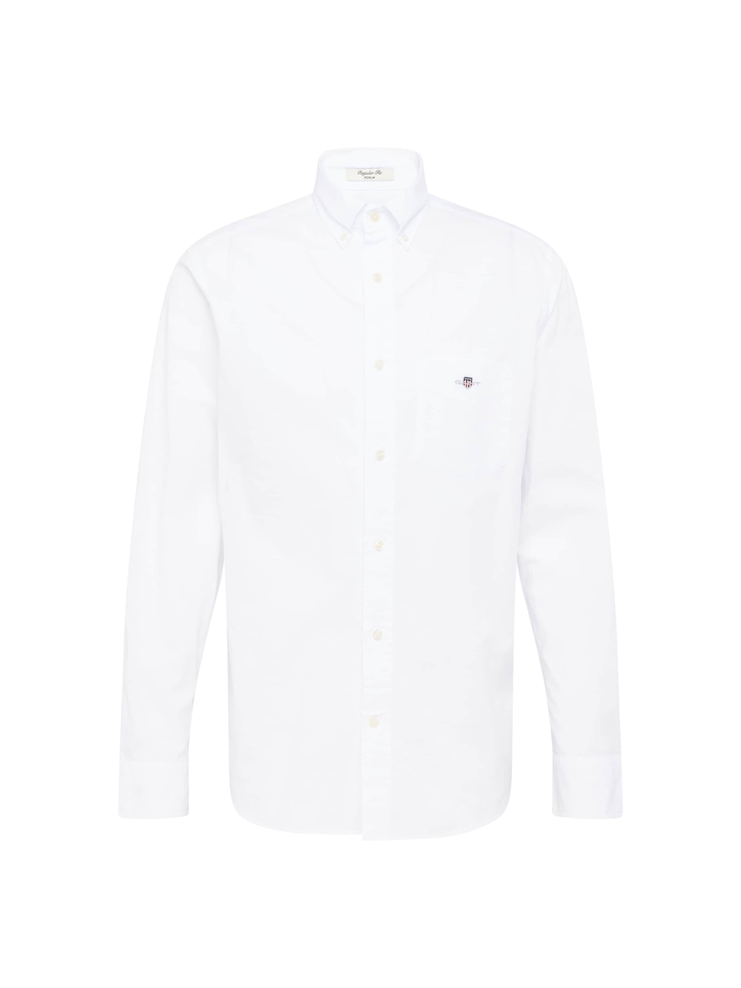 GANT Regular fit Πουκάμισο σε λευκό: μπροστά