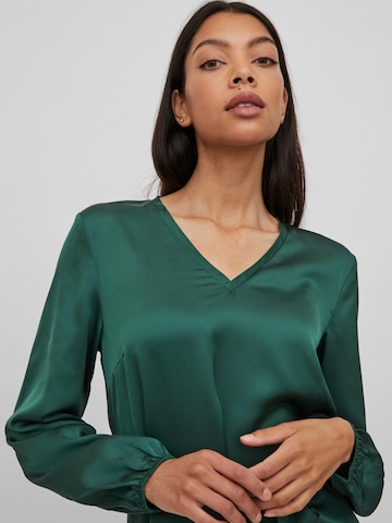 VILA Koktejlové šaty – zelená