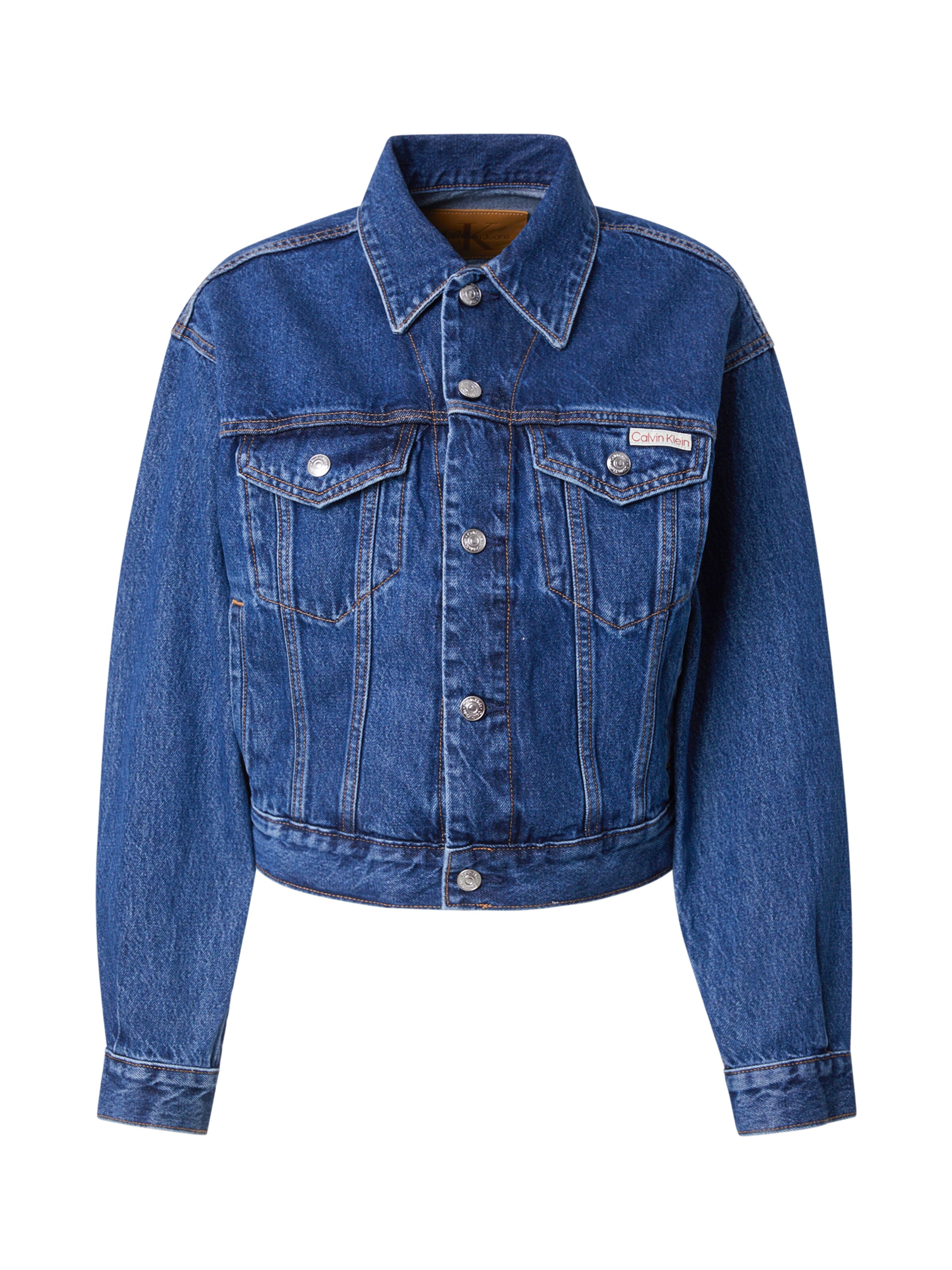 Calvin Klein Jeans Tussenjas 'Hero' in Blauw: voorkant