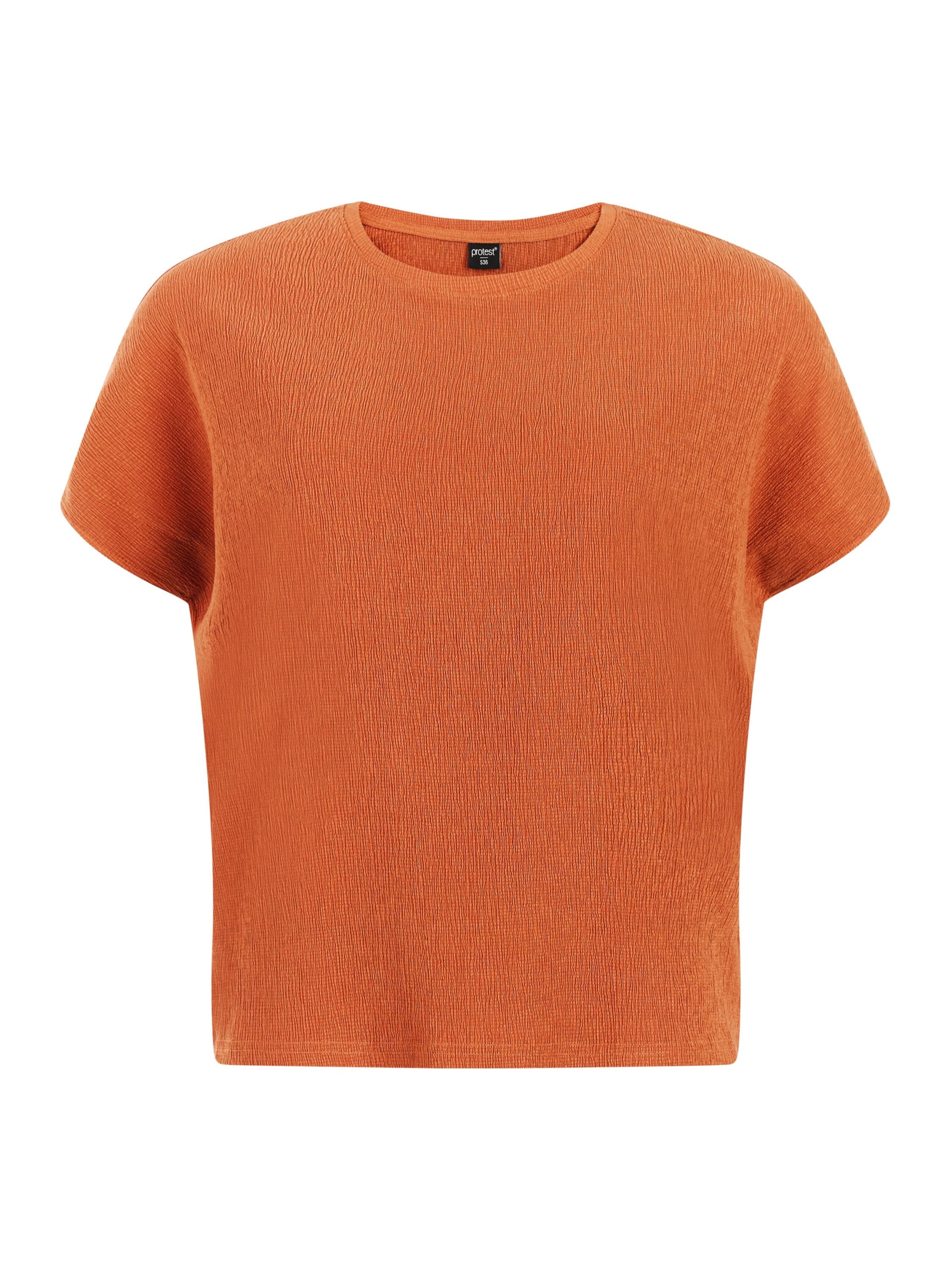 PROTEST Shirt 'PRTLouas' in Brown: front