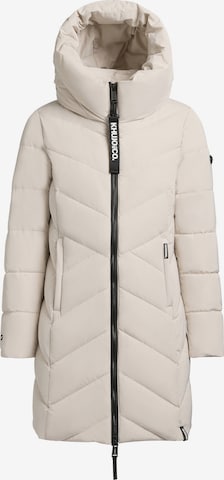 Manteau d’hiver 'Darka2' khujo en beige : devant