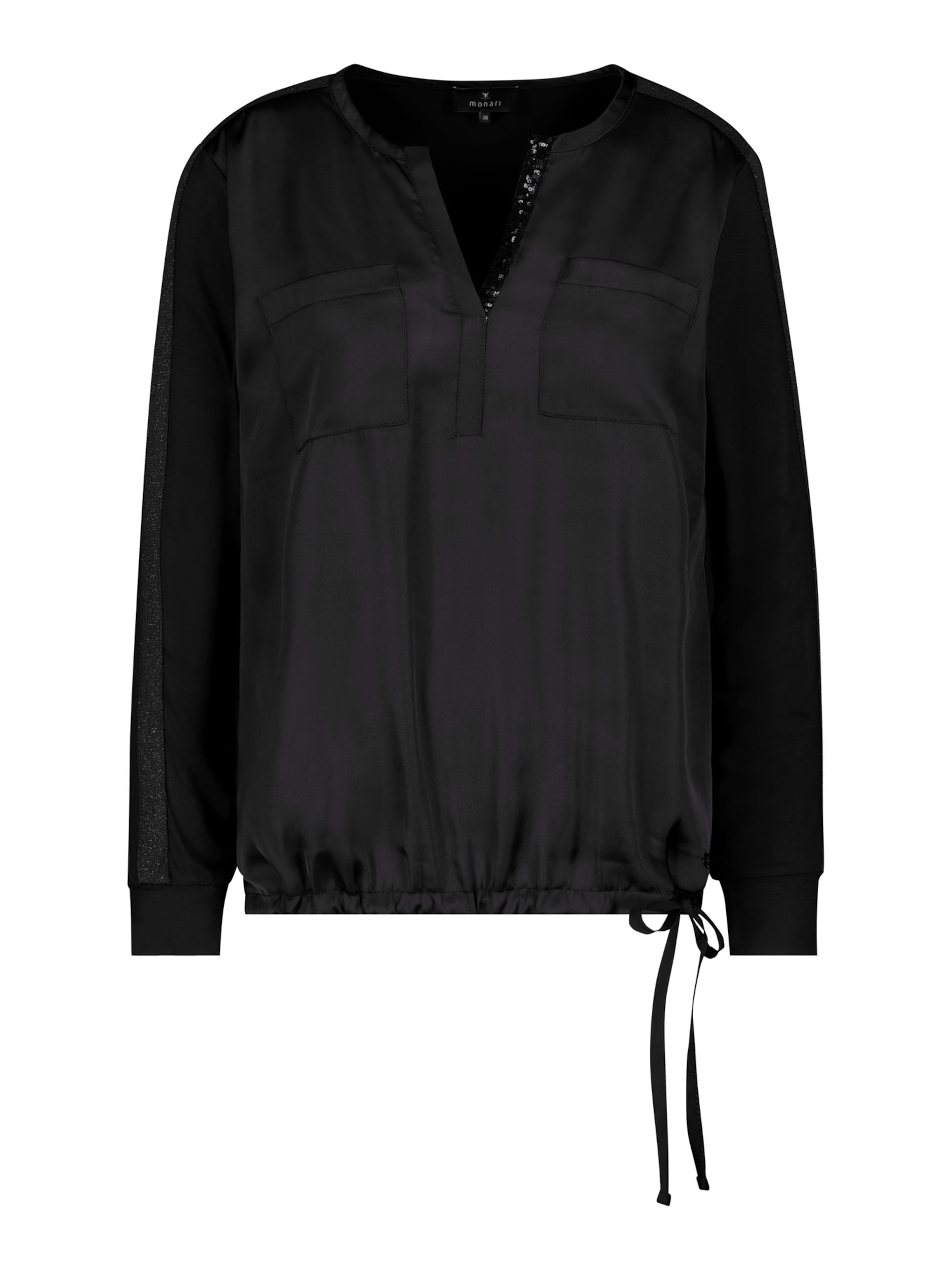 monari Tričko - Čierna: predná strana