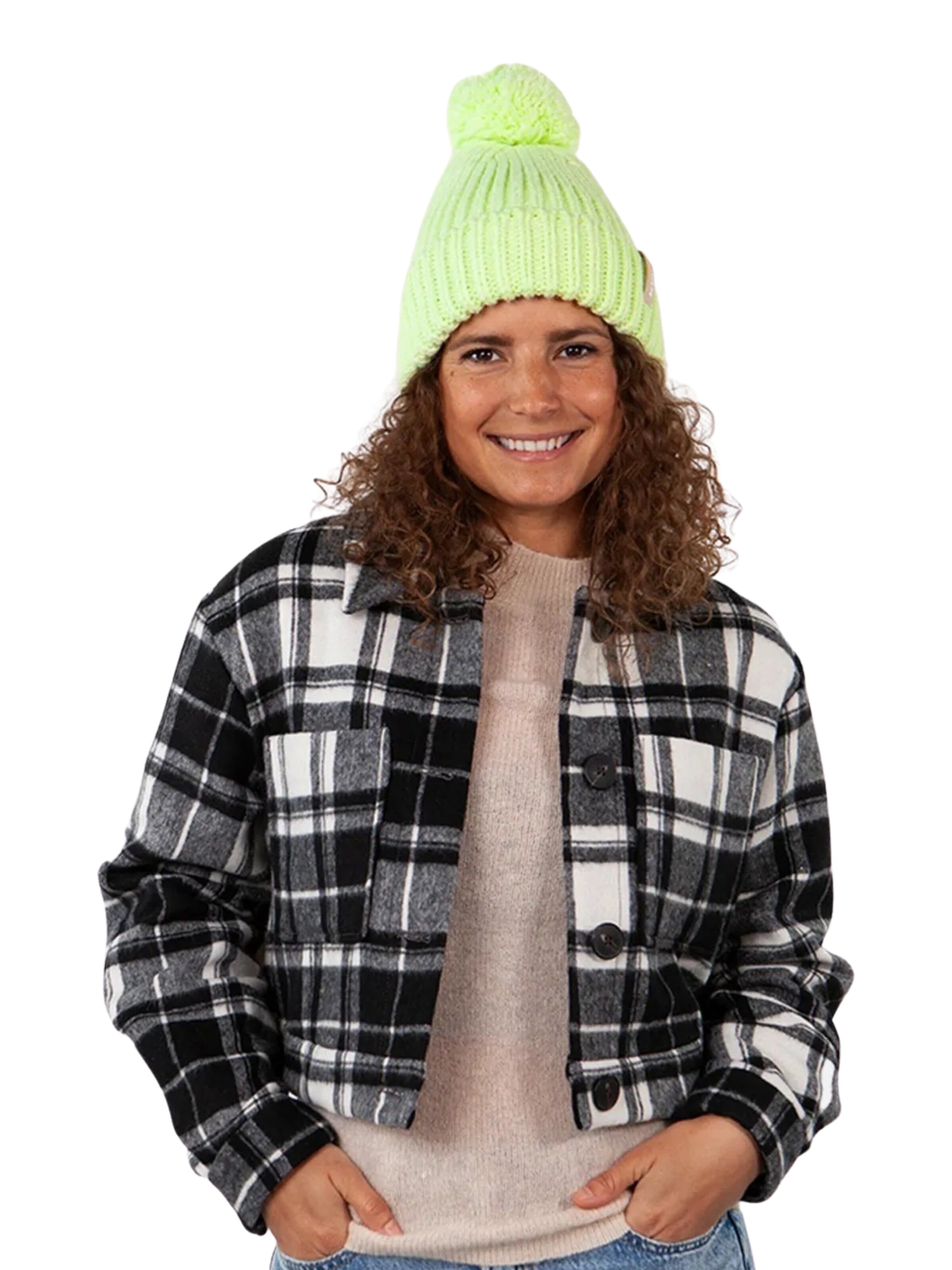 Barts Mütze 'Joansy' in Gelb: Vorderseite