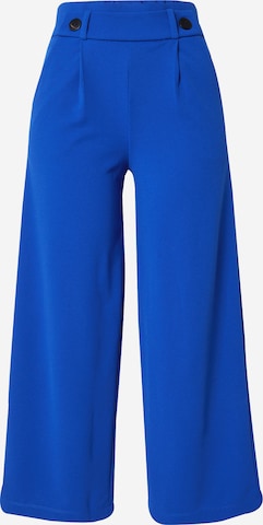 JDY Wide leg Pleat-Front Pants 'GEGGO' in Blue: front