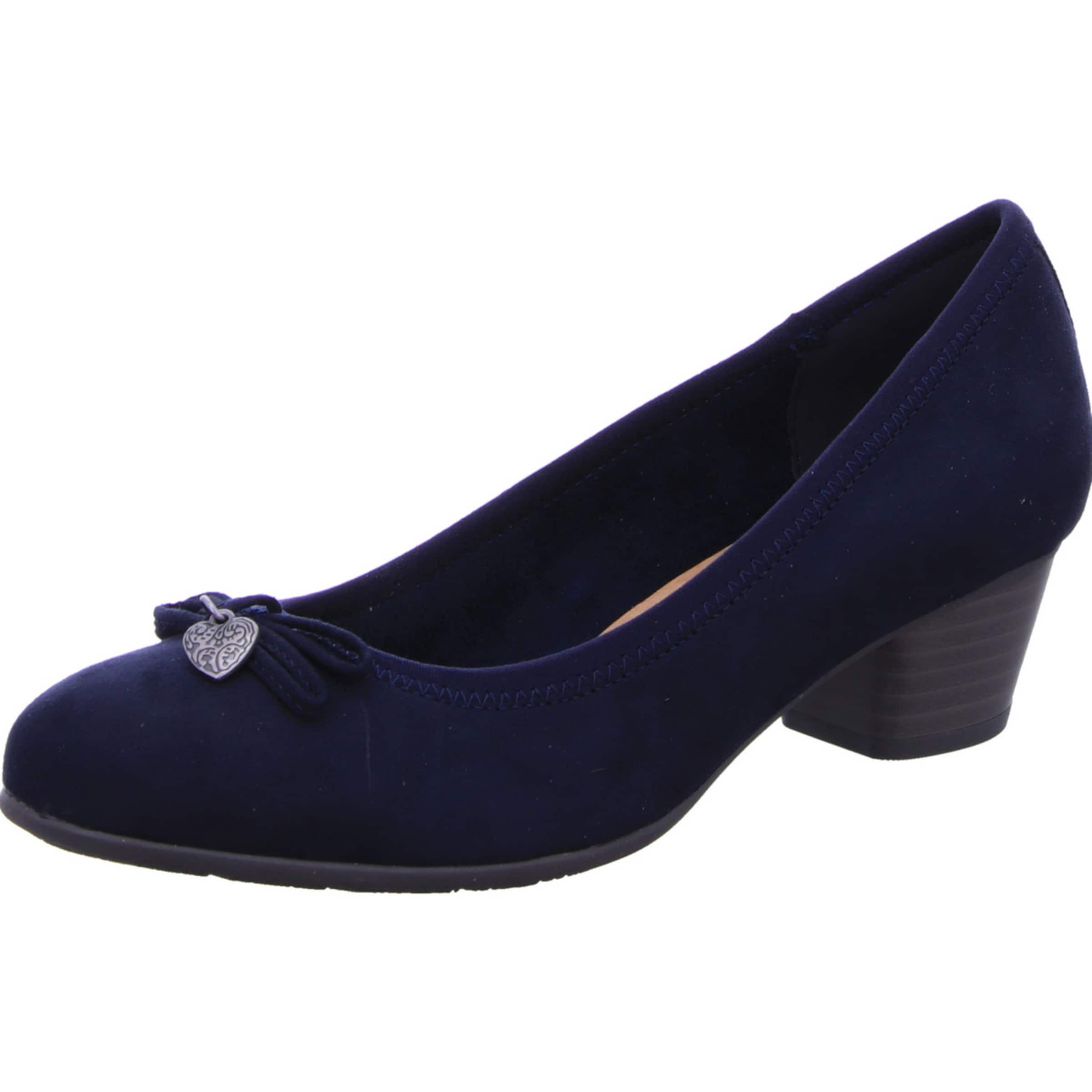 s.Oliver Pumps in Blau: Vorderseite