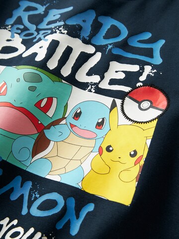 NAME IT - Sudadera 'NMMMUMI POKEMON' en azul