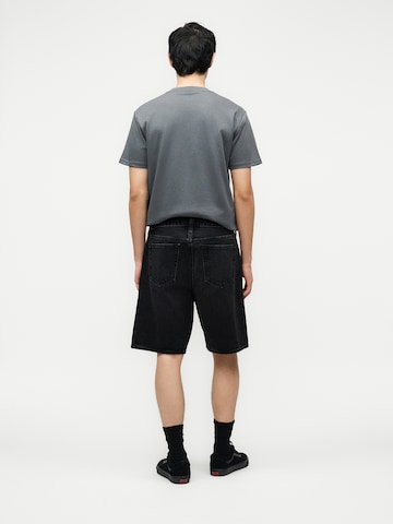 Abercrombie & Fitch Wide leg Jeans i svart