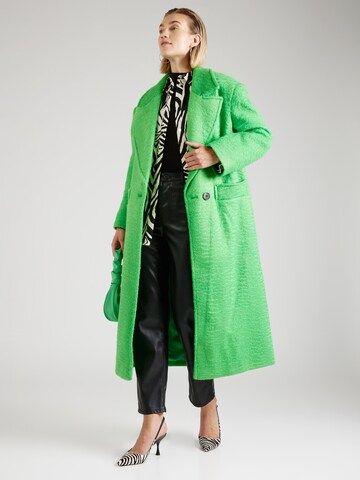 TOPSHOP Демисезонное пальто в Зеленый